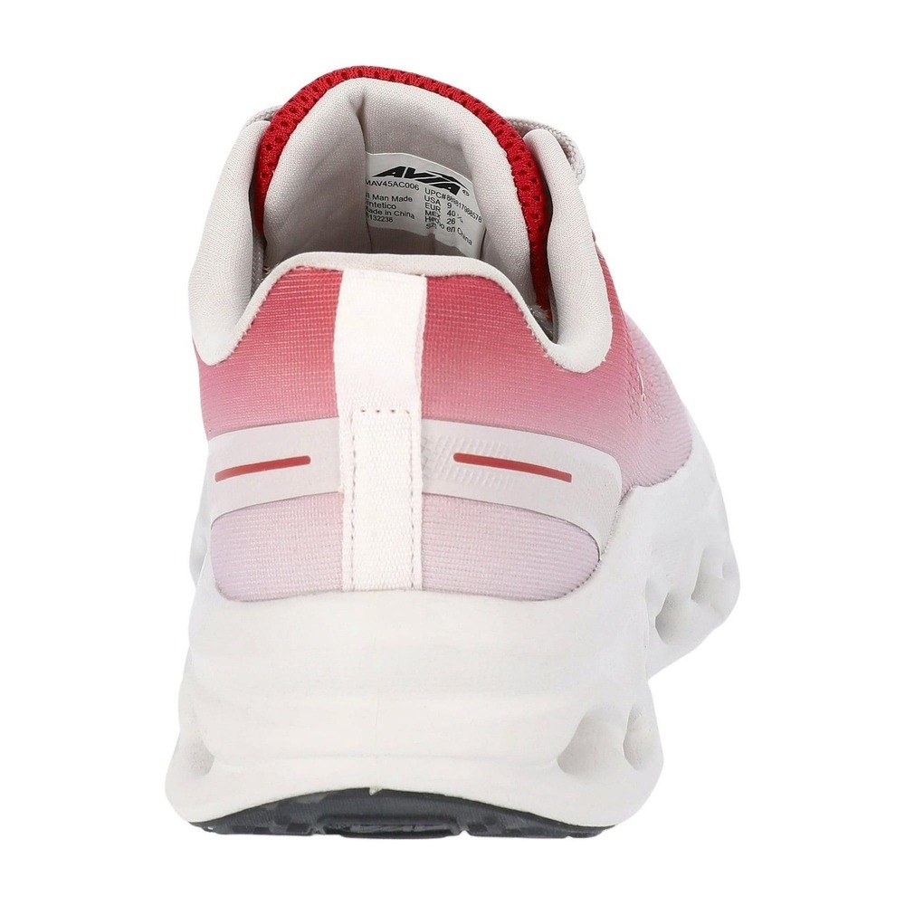 Avia Jumbo Lite Run Red Pink Gradient Athletic Sneakers Womens Size 8 BRAND NEW - Picture 4 of 5